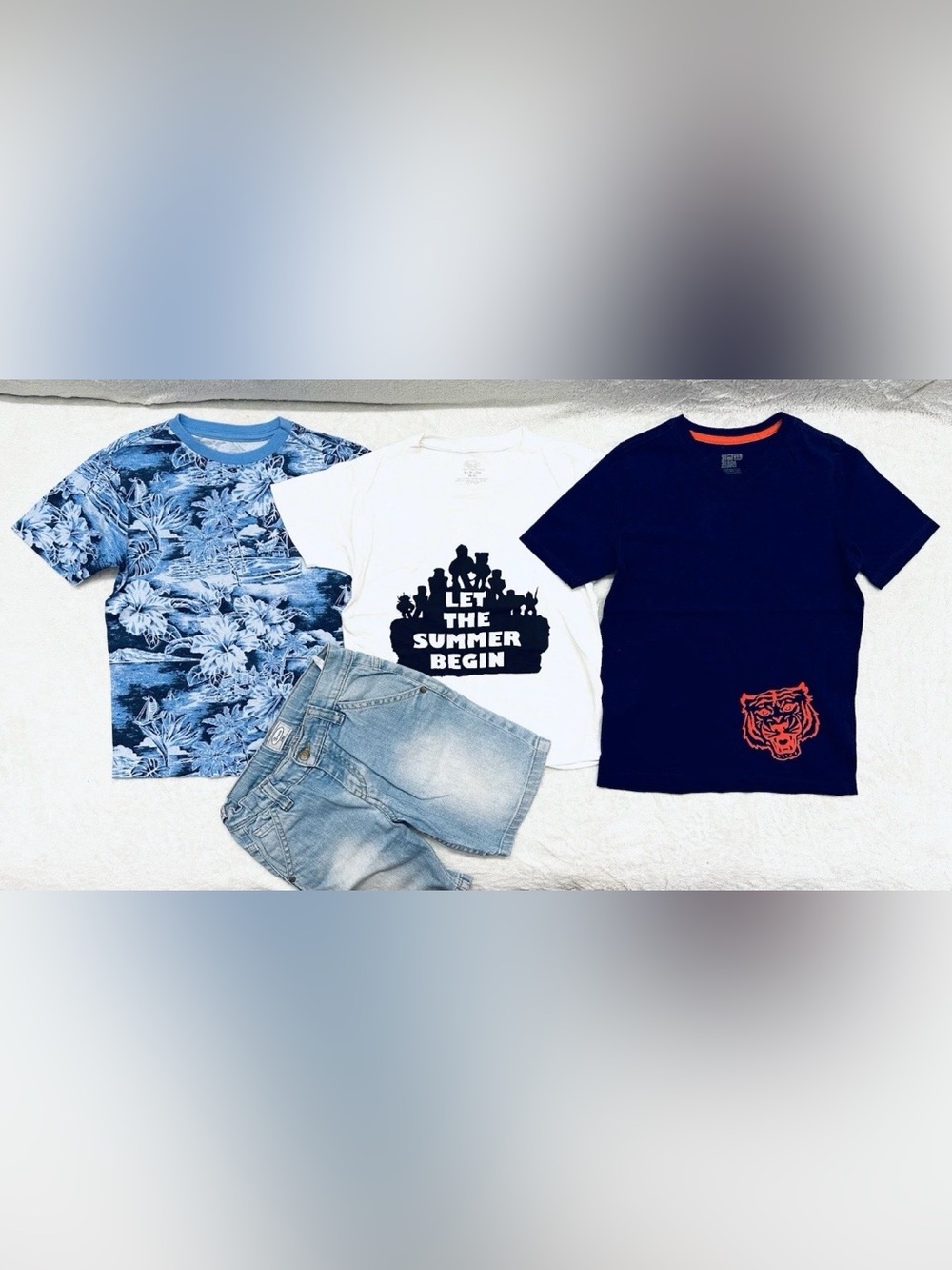 Cute Boys Set Clothes Summer Size 5-6T Years Excellent Condition